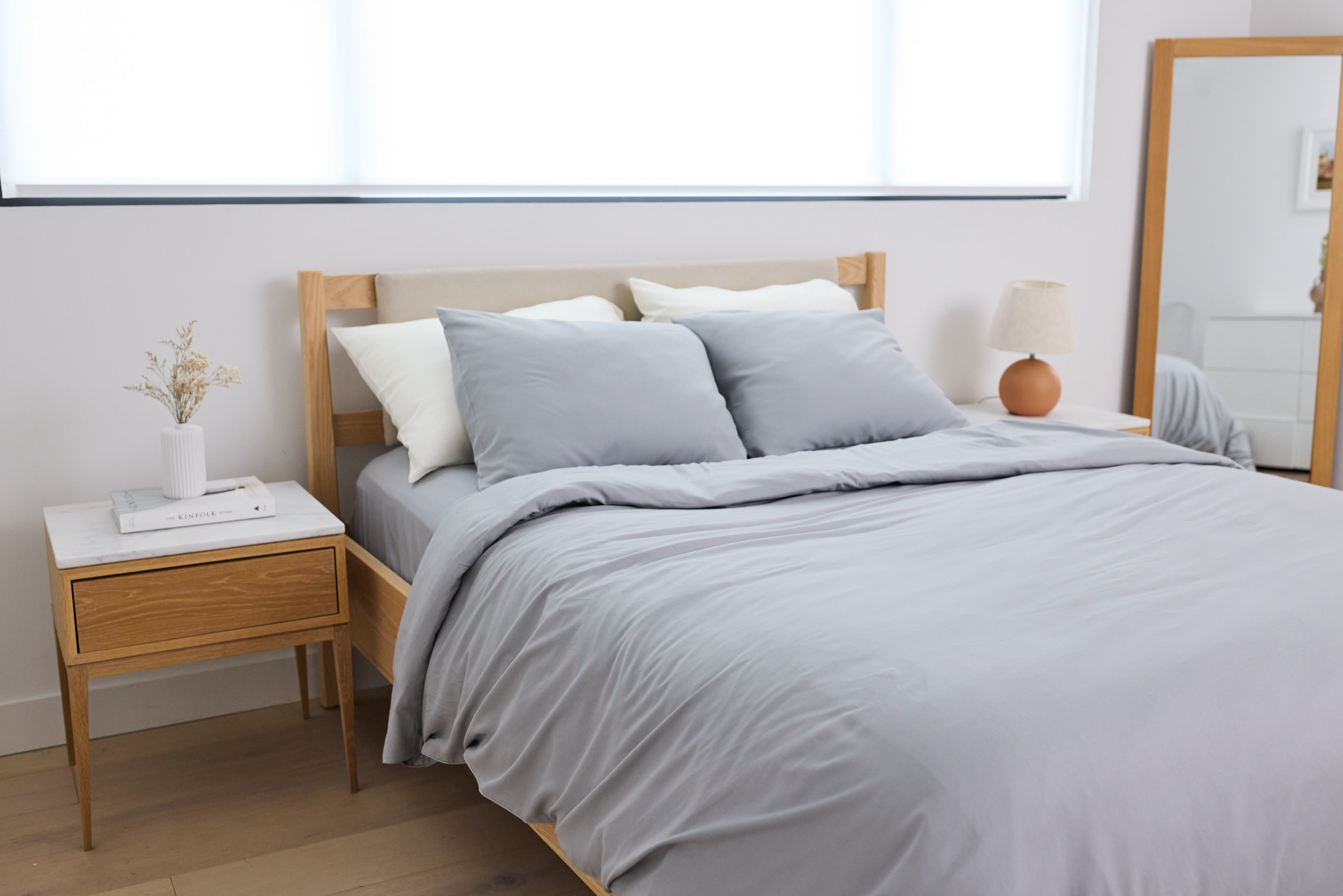 Performance Linen Blend bedding
