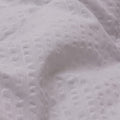 Detailed view of the Slumber Cloud Textured Blanket in pewter made with Outlast Temperature Regulation Technology