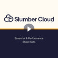 Slumber Cloud Essential and Performance Sheet Set technology comparison — Outlast Technology — Phase Changing Material